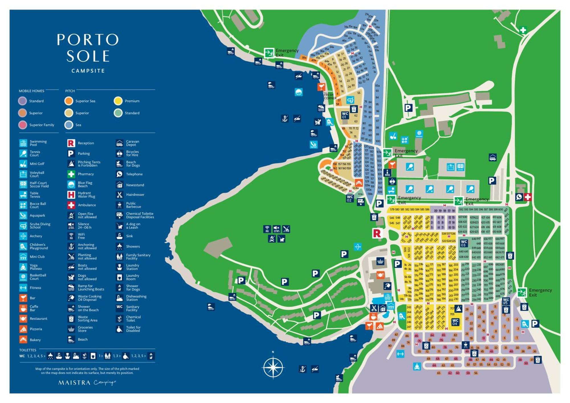Maistra Camping Porto Sole Pitches Върсар Екстериор снимка